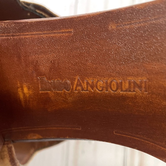 Enzo Angiolini leather & wood sandals - Picture 7 of 8